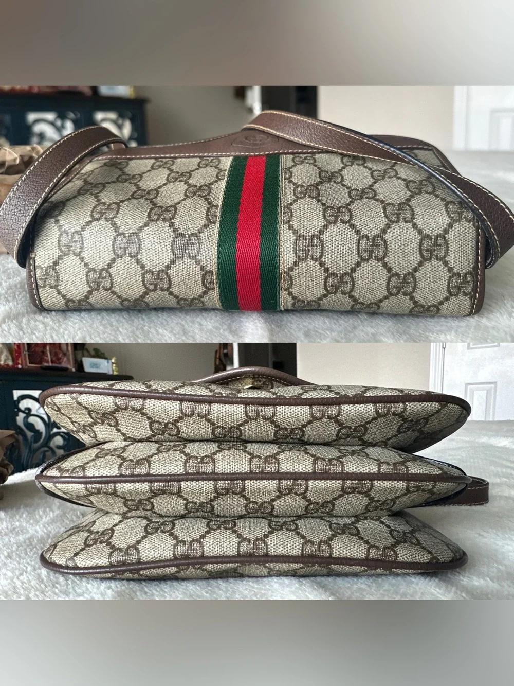 Gucci Monogram Shoulder Bag - Picture 6 of 16